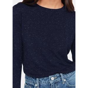 Whistles Navy Annie Sparkle Crew Neck